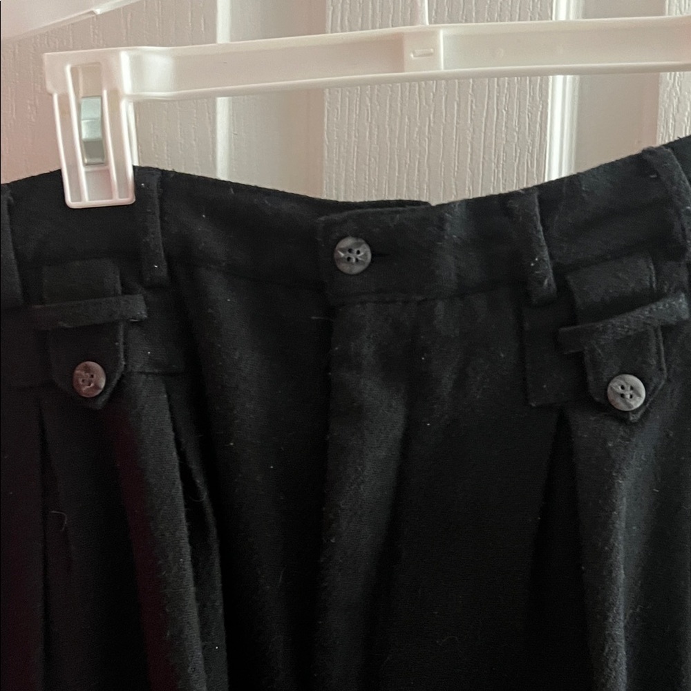 Classic Black Men's  Wool blend Pants 34/36 - Picture 6 of 9